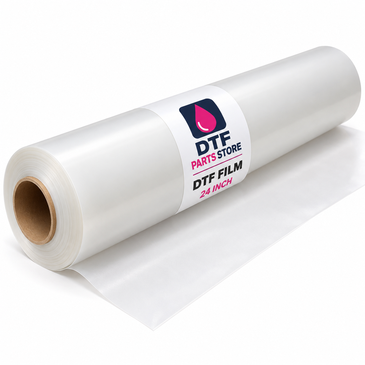 INSTA-Film v5 clear DTF transfer film roll with cardboard core