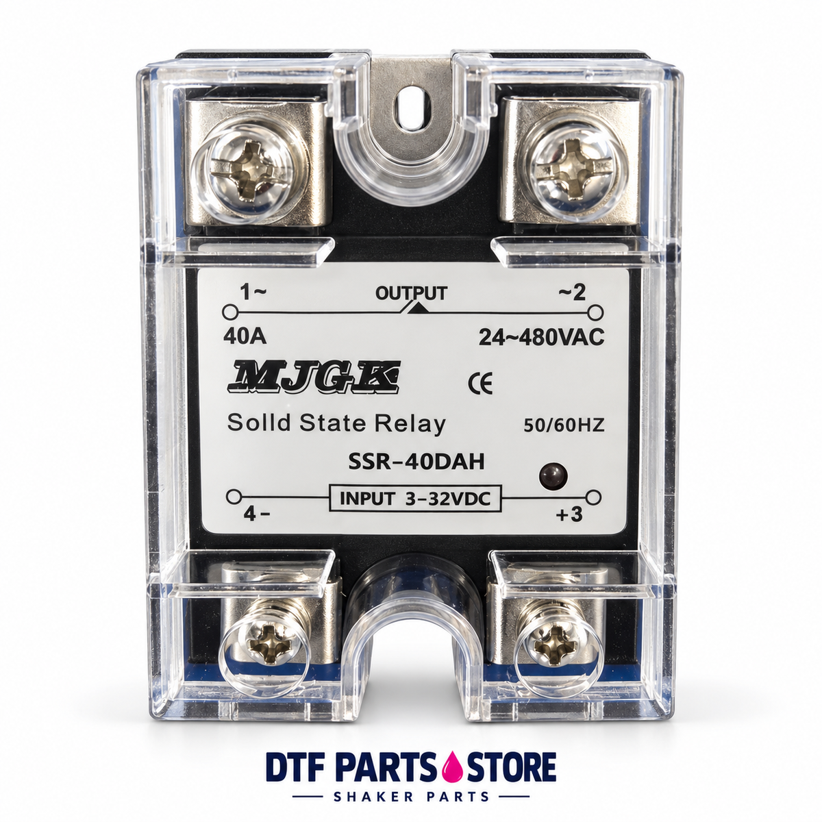 Shaker 40A Solid-State Relay — DC-to-AC | DTF Parts Store