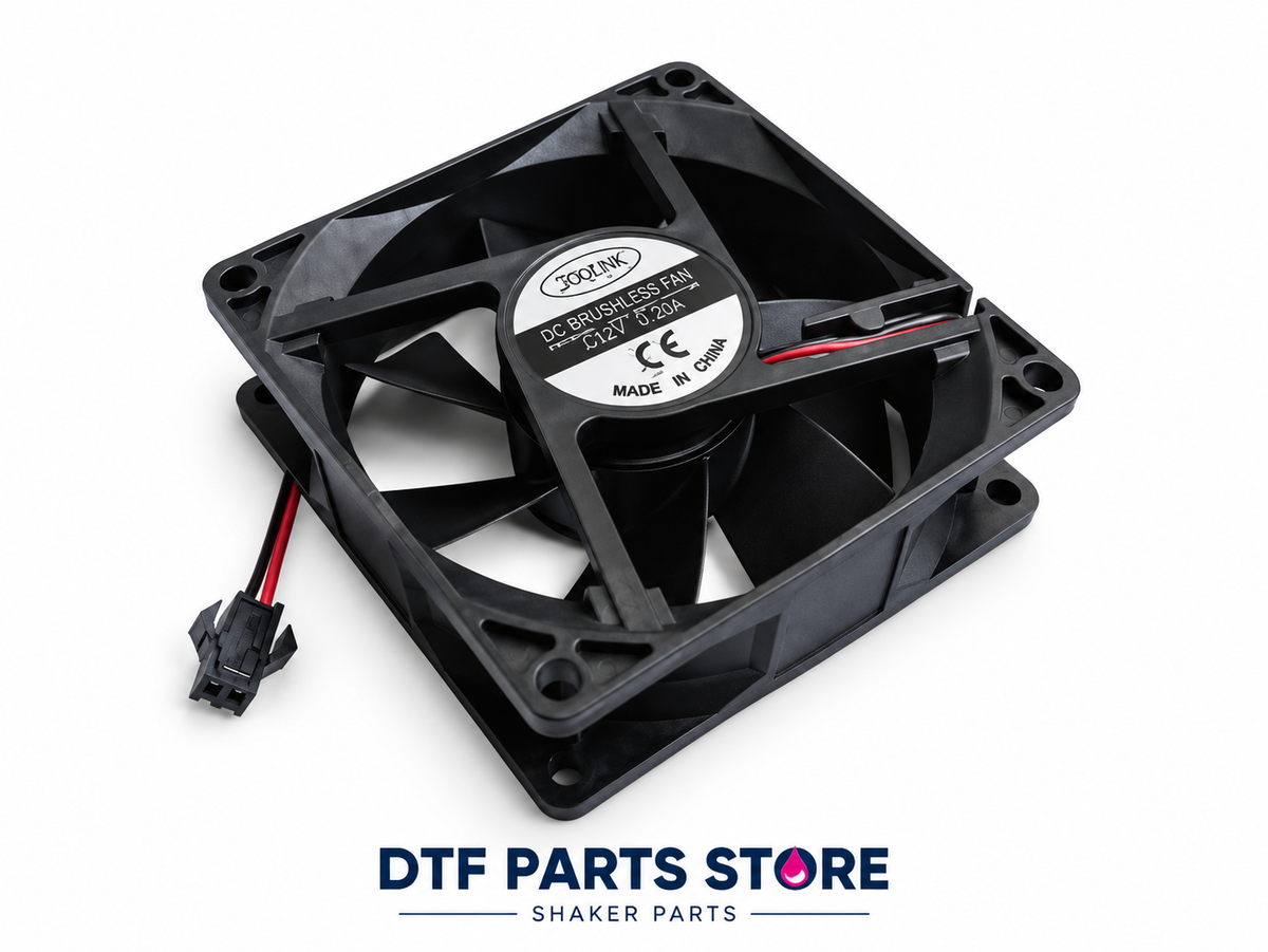 Shaker Cabinet Cooling Fan — 80 × 25mm, 24V | DTF Parts Store