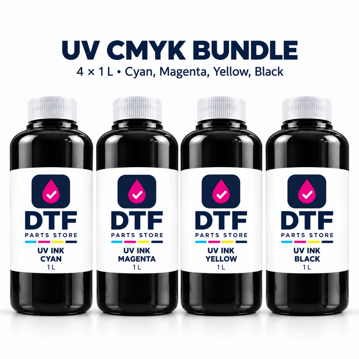 Premium UV Ink — 1L CMYK